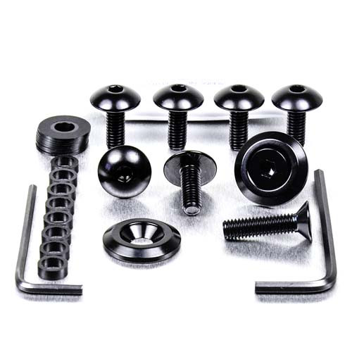 Aluminium Fairing Kit Yamaha FZS600 Fazer Black