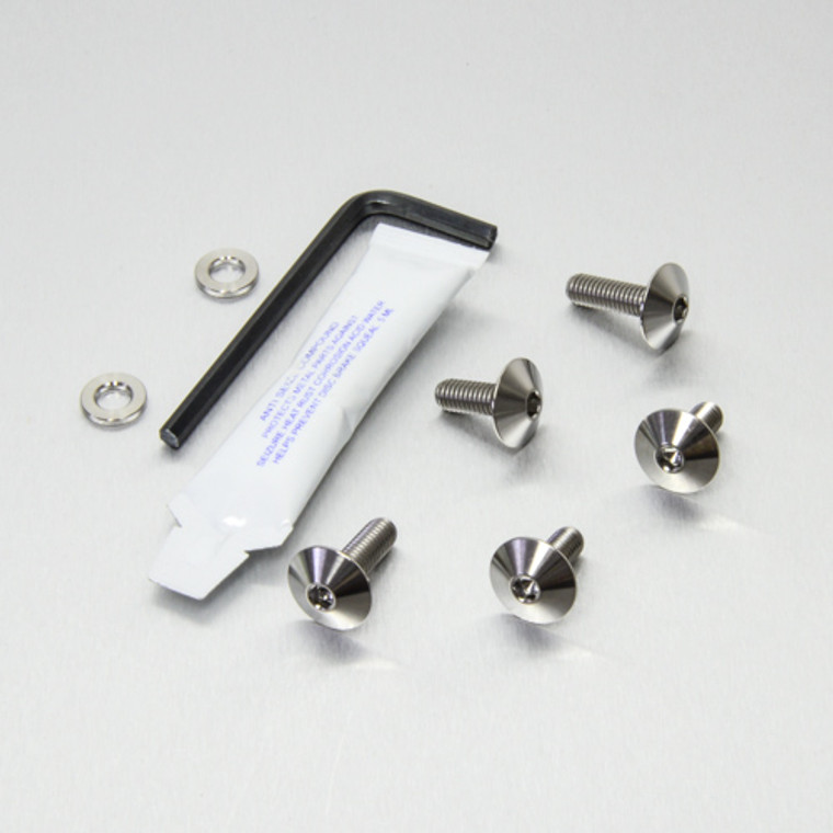 Titanium Chain Guard & Rear Hugger Bolt Kit