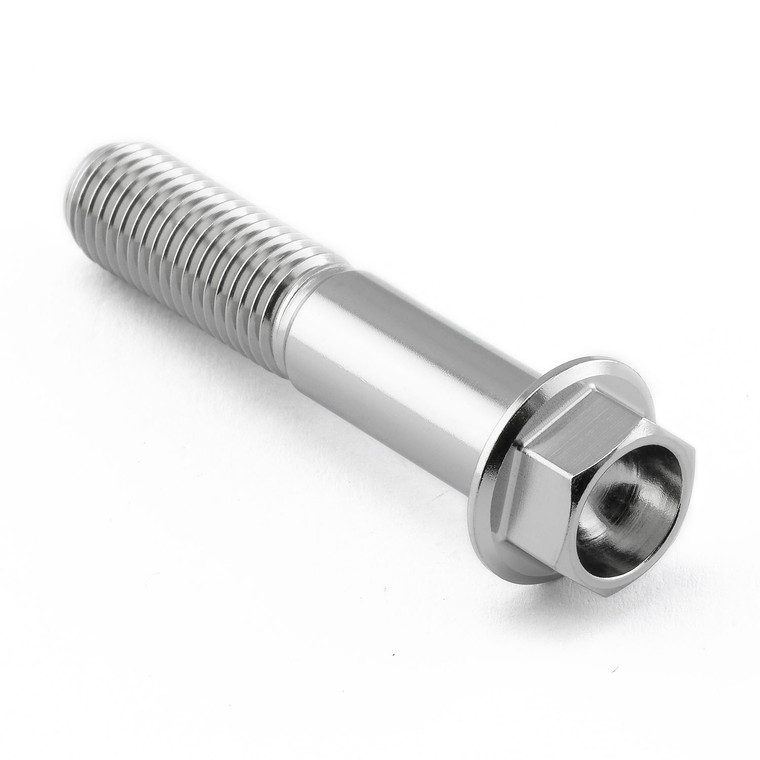 Stainless Steel Flanged Hex Head Bolt M10x(1.25mm)x50mm