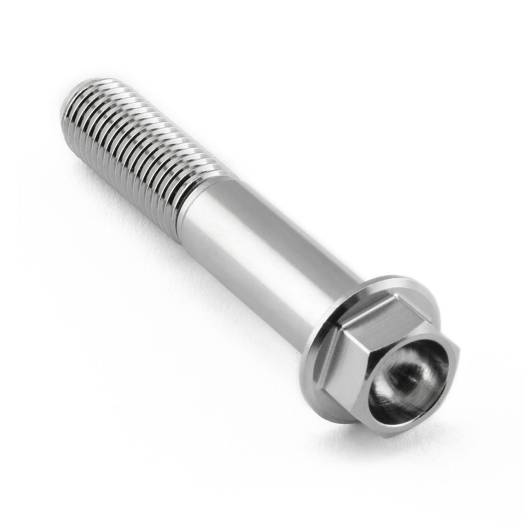 Stainless Steel Flanged Hex Head Bolt M10x(1.25mm)x55mm