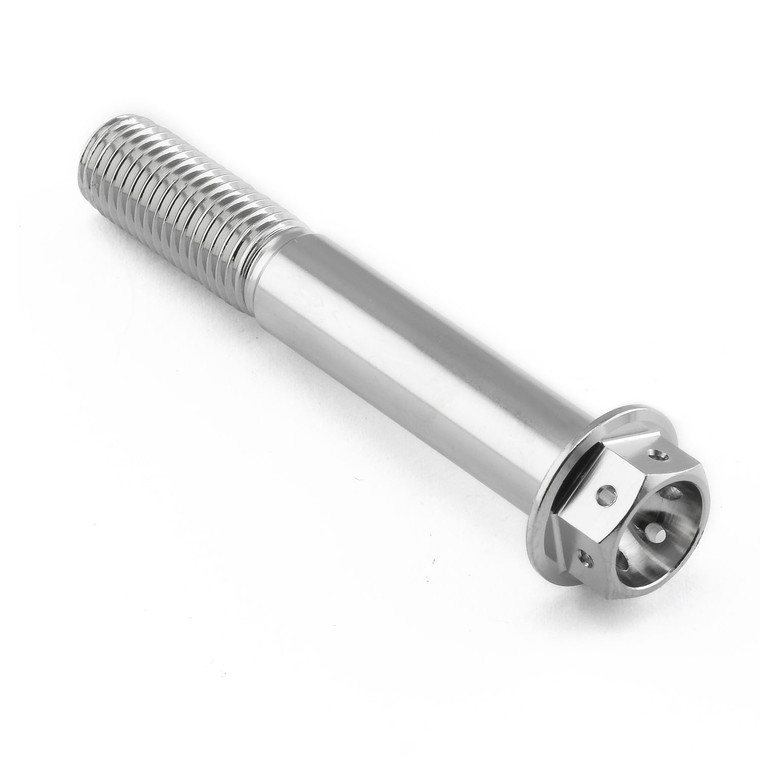 Stainless Steel Flanged Hex Head Bolt M10x(1.25mm)x65mm Race Spec