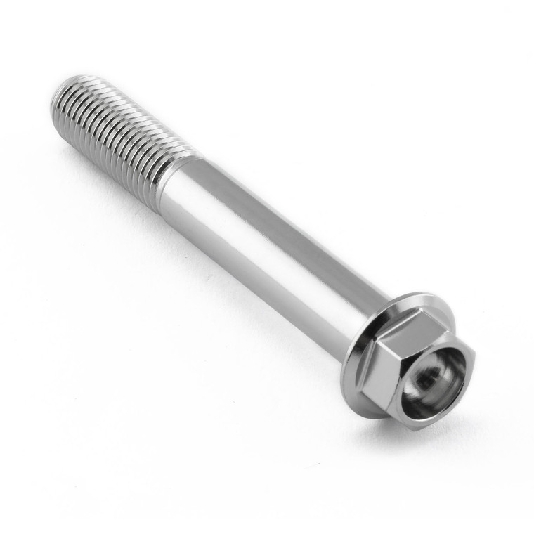 Stainless Steel Flanged Hex Head Bolt M10x(1.25mm)x70mm