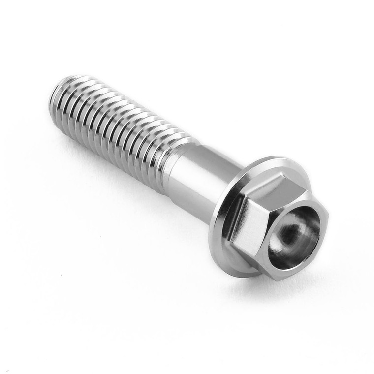 Stainless Steel Flanged Hex Head Bolt M8x(1.25mm)x35mm