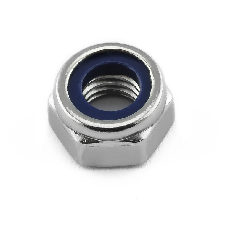 Stainless Steel A4 Nylock Nut M8x(1.25mm)