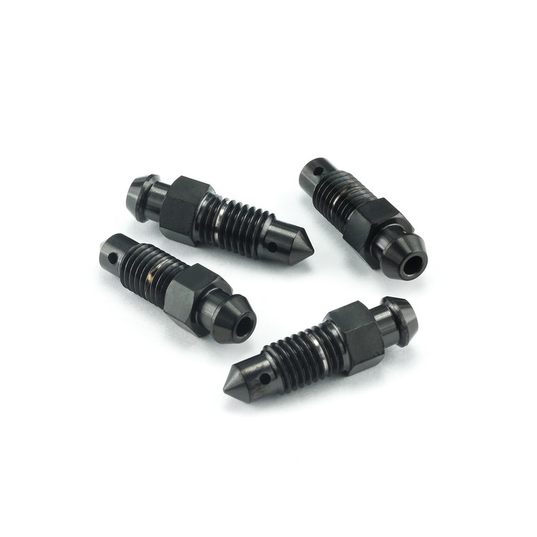 Stainless Steel Bleed Nipple M7x(1.00mm) Pack x4