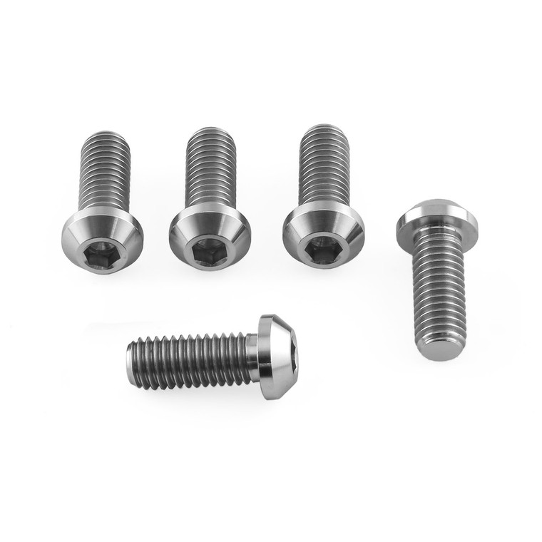 Titanium Disc Bolt To Fit Ducati/Aprilia M8x20mm Pack x5