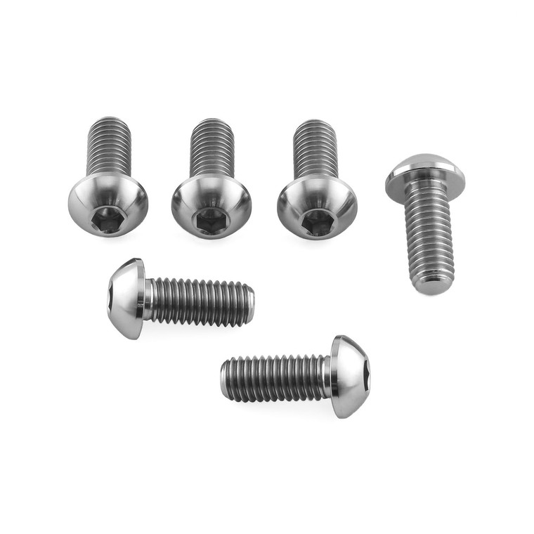Titanium Disc Bolt To Fit Aprilia/BMW/Ducati M8x20mm Pack x6