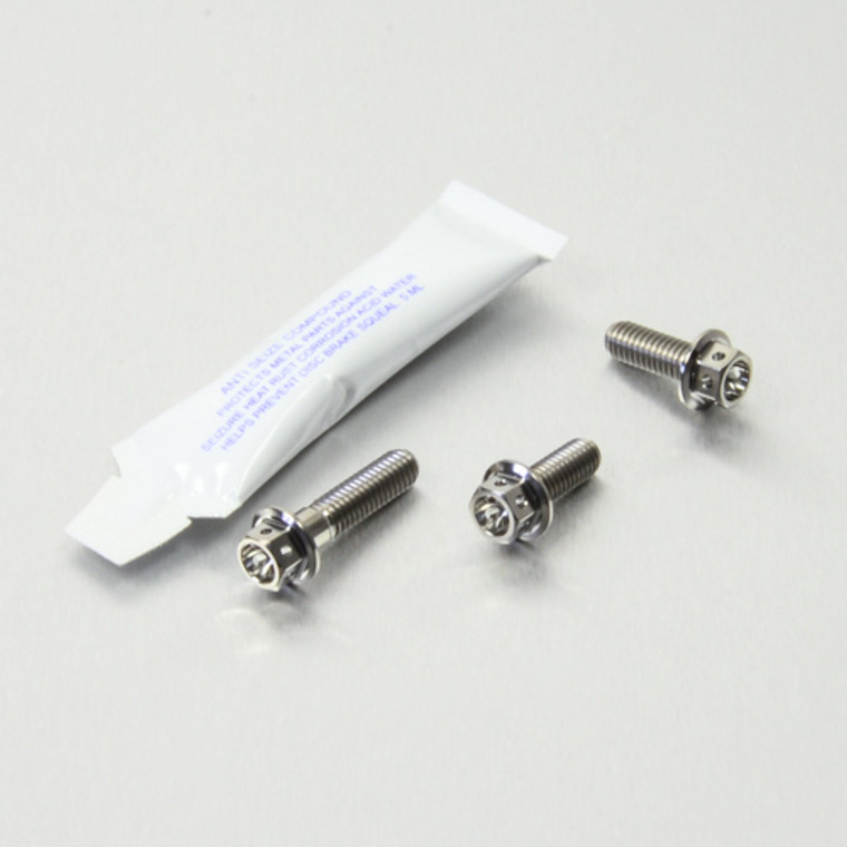 Titanium ABS Sensor Mount Bolt Kit Front & Rear Race Spec
