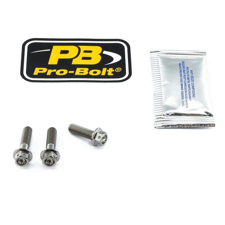 Titanium Brake & Clutch Lever Perch Pinch Bolt Kit Race Spec
