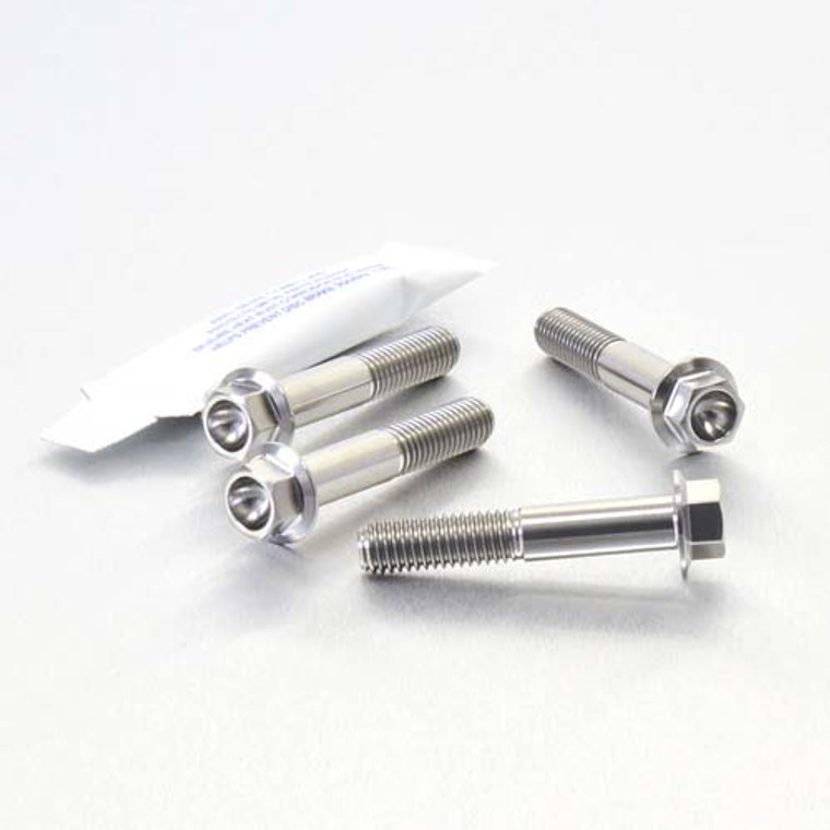 Titanium Clip-On / Handle Bar Mount Bolt Kit