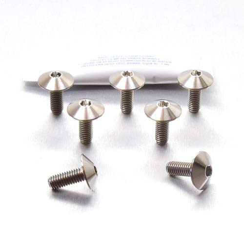 Titanium Exhaust Heat Shield Mount Bolt Kit