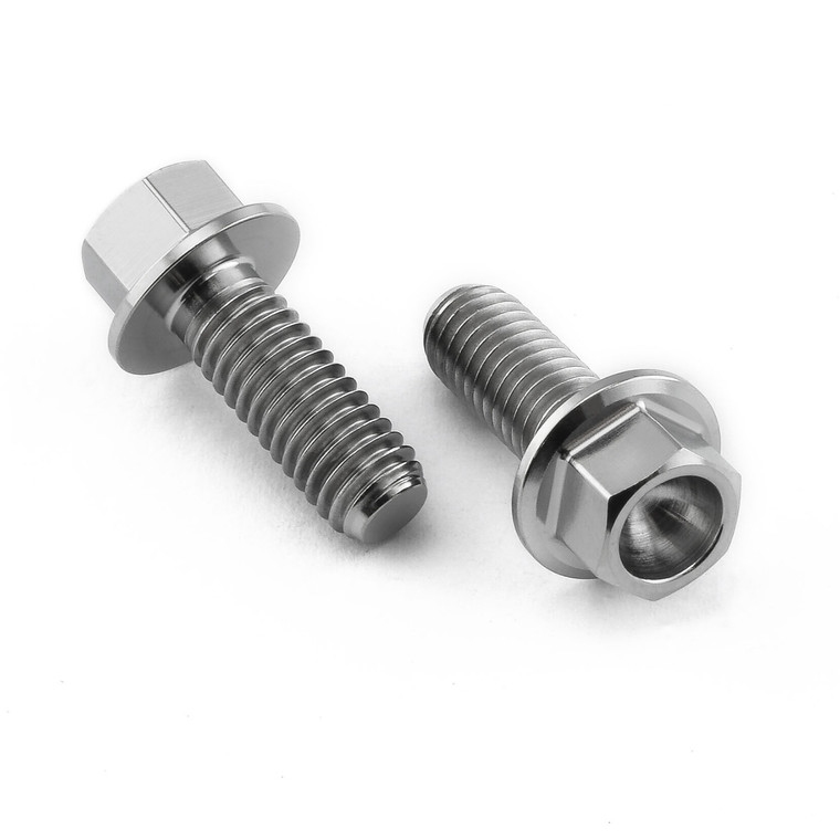 Titanium Heel Plate Bolt Kit Hex