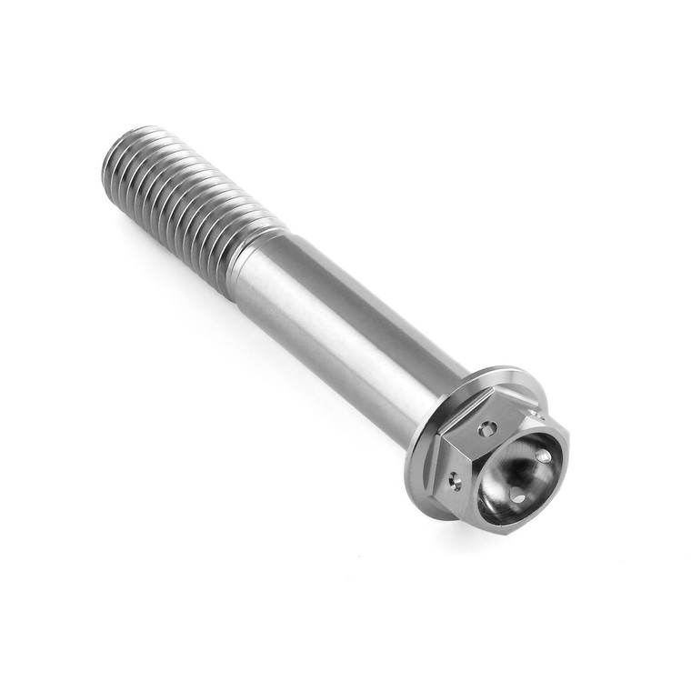 Titanium Flanged Hex Head Bolt M10x(1.50mm)x60mm Race Spec