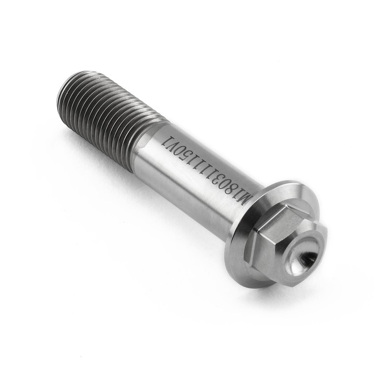 Titanium Flanged Hex Head Bolt M14 x (1.50mm) x 65mm