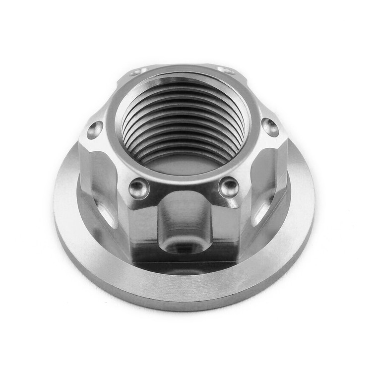 Titanium Flanged Axle Nut M16x(1.50mm) Rear Wheel