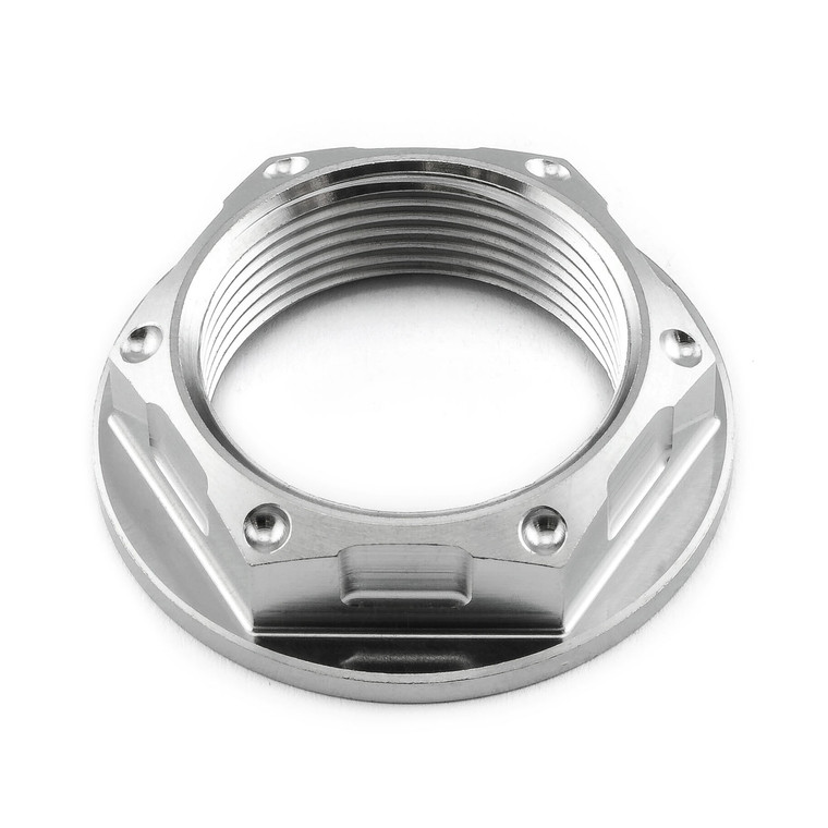 Titanium Flanged Axle Nut M25x(1.25mm) Swingarm Pivot