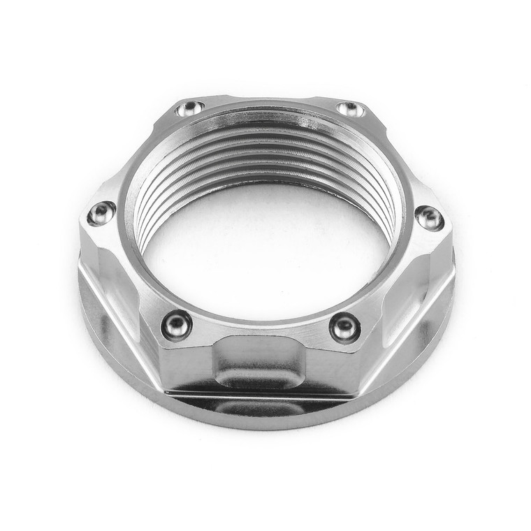 Titanium Flanged Axle Nut M25x(1.50mm) Rear Wheel