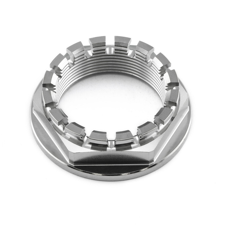 Titanium Flanged Axle Nut M38x(1.50mm) Swingarm Pivot