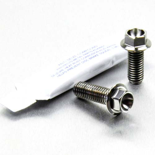 Titanium Pillion Footrest Hanger Bolt Kit
