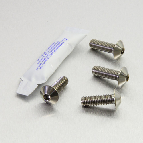 Titanium Pillion Footrest Hanger Bolt Kit