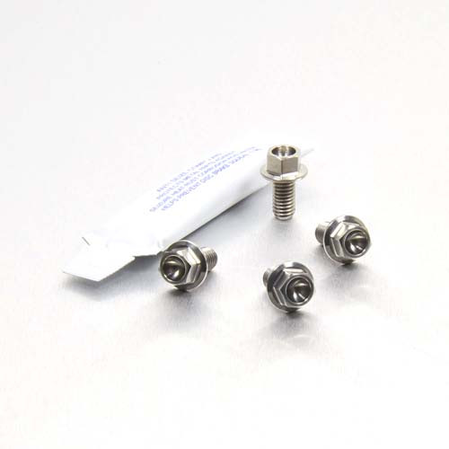 Titanium Pillion Footrest Hanger Bolt Kit