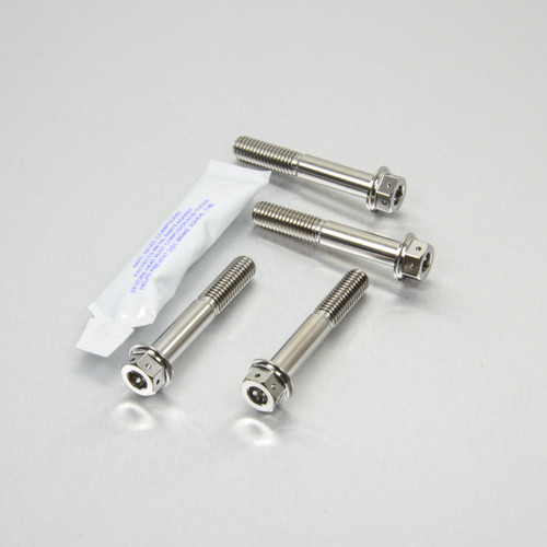 Titanium Pillion Footrest Hanger Bolt Kit DualDrive