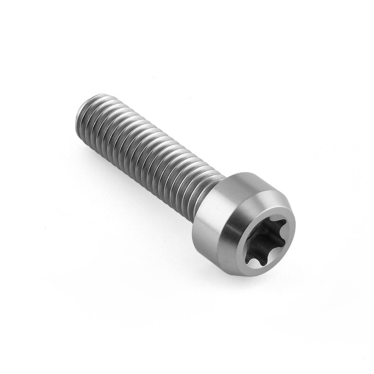 Titanium Cylindrical Head Torx Drive Bolt M8x(1.25mm)x30mm T45