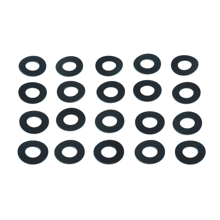 M8 Nylon Washers Pack x20 Black