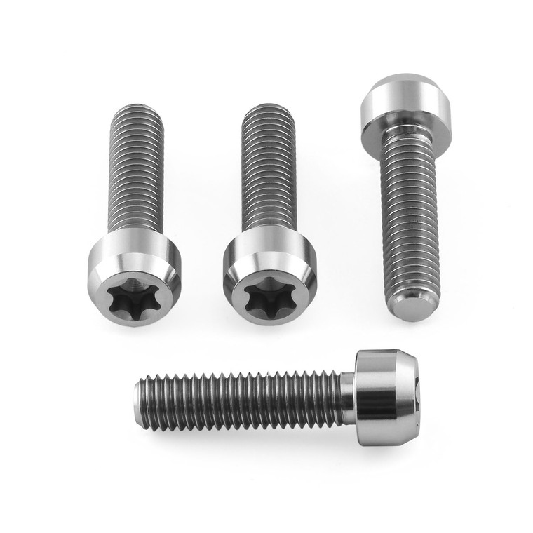 Titanium Front Axle Pinch Bolt Kit Torx Drive