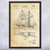 Model Sailing Ship Patent Wall Art Model Sailing Ship Patent Wall Art