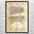Vibraphone Patent Wall Art