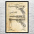 Luger Pistol Patent Wall Art Luger Pistol Patent Wall Art