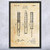 Gun Silencer Patent Wall Art Gun Silencer Patent Wall Art