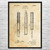 Gun Silencer Patent Wall Art Gun Silencer Patent Wall Art