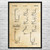 Fishing Hooks Patent Wall Art Fishing Hooks Patent Wall Art