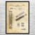 Rifle Silencer Patent Wall Art Rifle Silencer Patent Wall Art