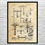 Boxing Speed Bag Patent Wall Art