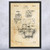 Popcorn Machine Patent Wall Art Popcorn Machine Patent Wall Art