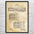 Chord Chart Patent Wall Art