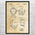 Charcoal Grill Patent Wall Art Charcoal Grill Patent Wall Art