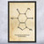 Caffeine Molecule Wall Art Caffeine Molecule Wall Art