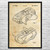 Virtual Boy Head Unit Patent Wall Art