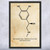 Adrenaline Molecule Wall Art Adrenaline Molecule Wall Art