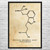 Psilocybin Molecule Wall Art Psilocybin Molecule Wall Art