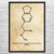 MDMA Molecule Ecstasy Wall Art MDMA Molecule Ecstasy Wall Art