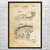 Cement Mixer Truck Patent Wall Art Cement Mixer Truck Patent Wall Art