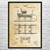 Sleigh Patent Wall Art Sleigh Patent Wall Art