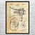 Bullhorn Patent Wall Art Bullhorn Patent Wall Art