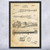 M1 Garand Rifle Patent Wall Art M1 Garand Rifle Patent Wall Art