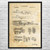 Automatic Rifle Patent Wall Art Automatic Rifle Patent Wall Art